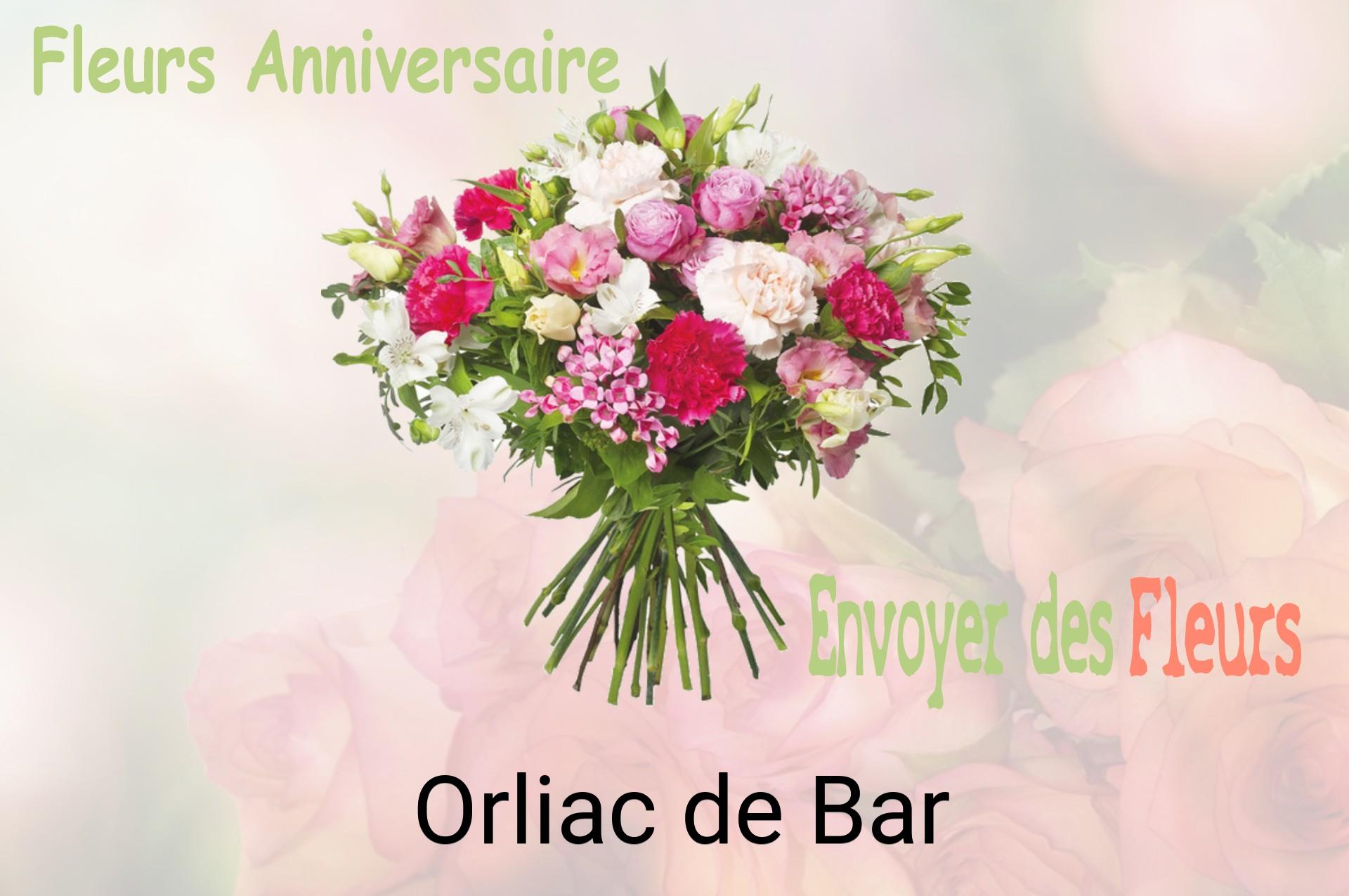 Bouquet de fleurs d’anniversaire livré à Orliac-de-Bar