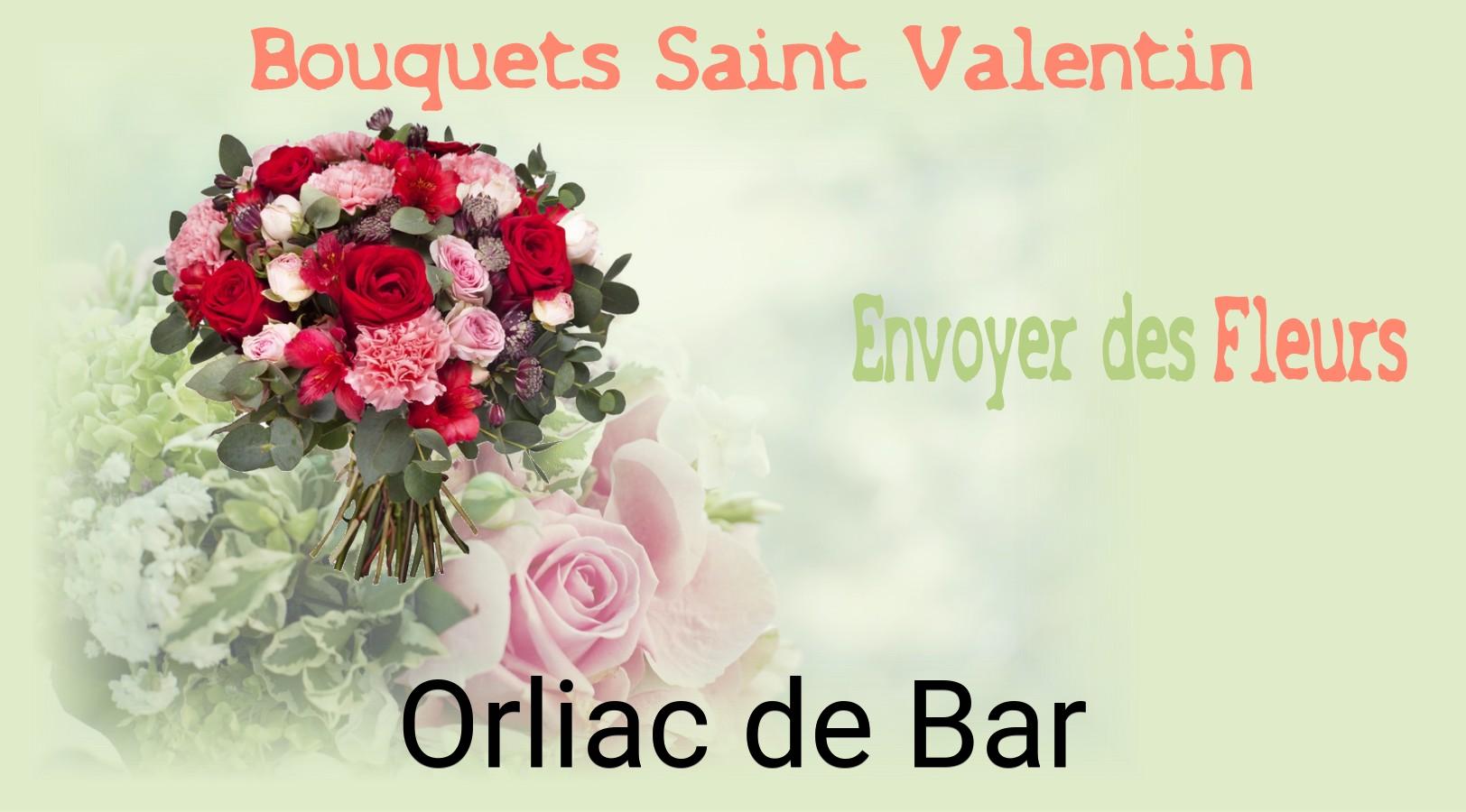 Roses de Saint-Valentin livrées à Orliac-de-Bar